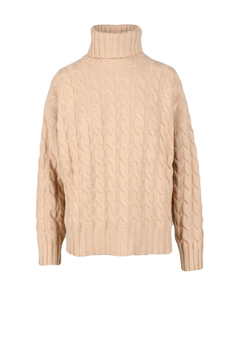 Cashmere & Wool Knit - Brown