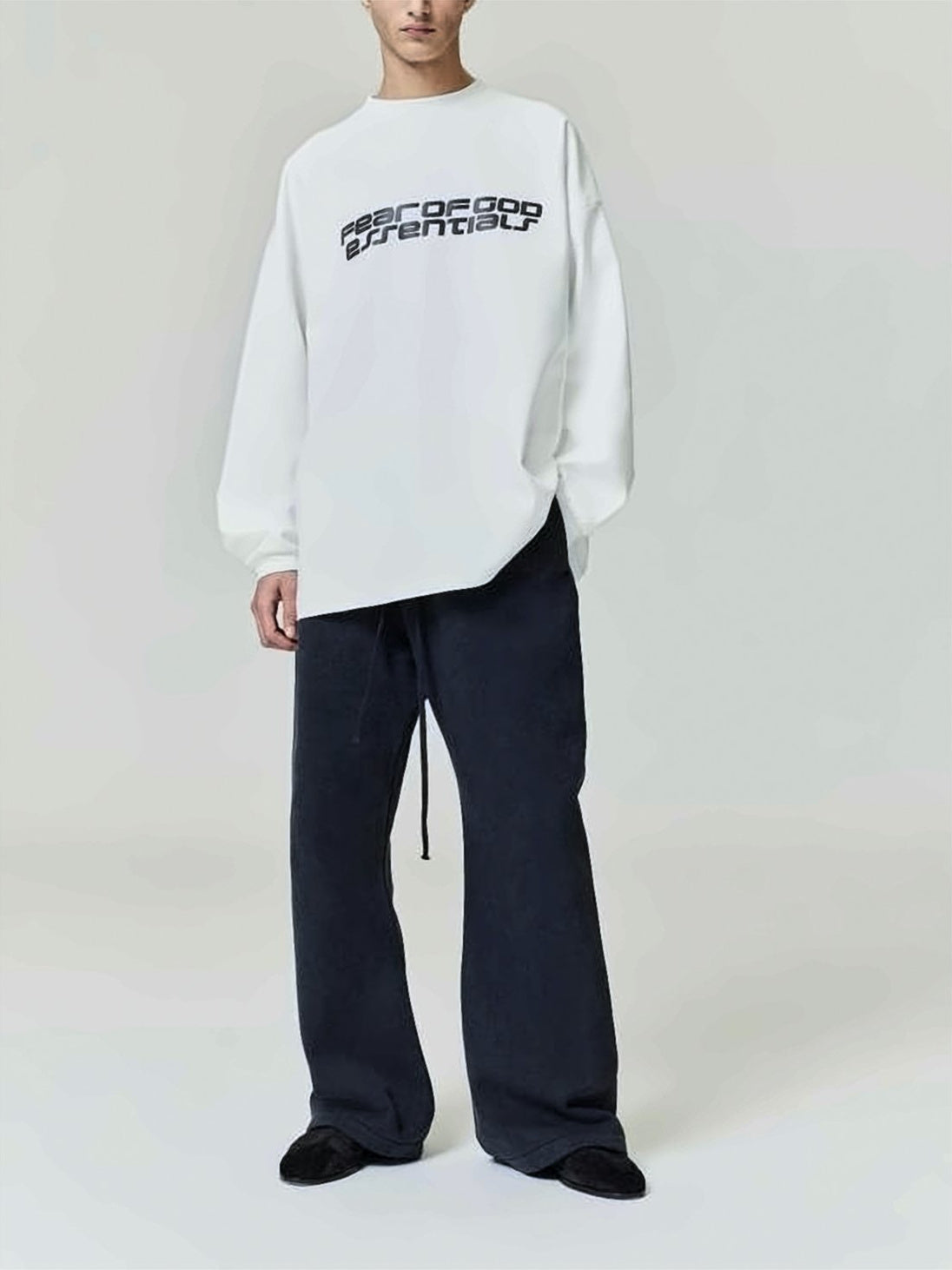 Relaxed Fit Long-Sleeve T-Shirt with Graphic Print