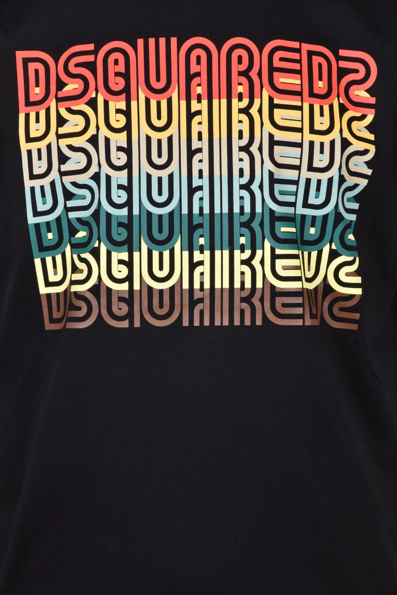 Cotton T-shirt - Black