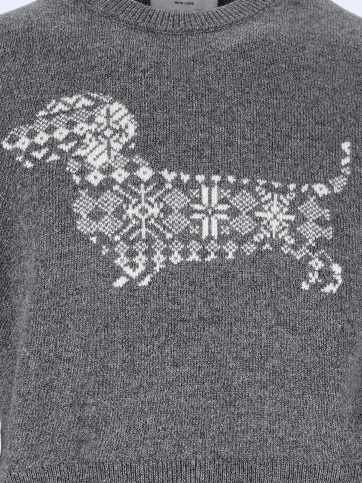 Hector Grey Wool Sweater