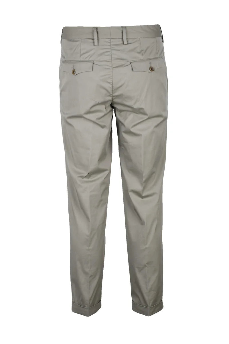 Cotton Blend Pants - Sage Green