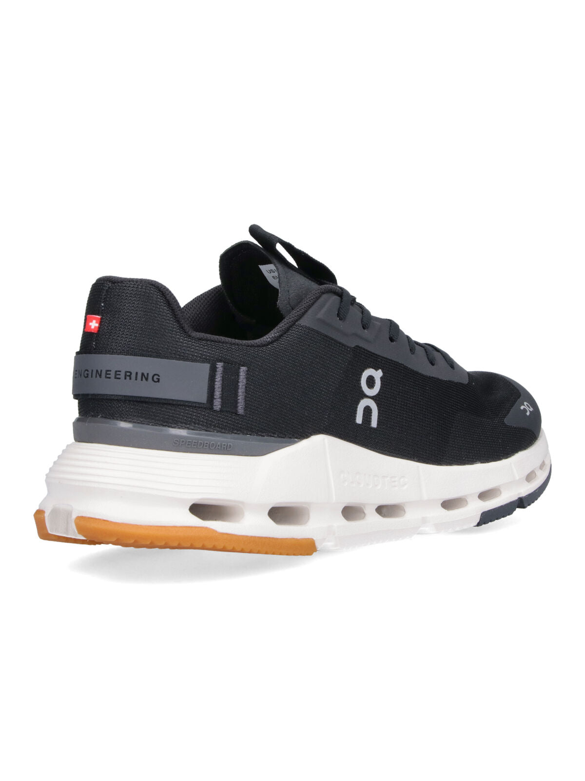 Black Low-Profile Cushioned Sole Sneakers