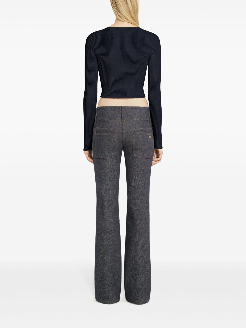 Ribbed Knit Sweater