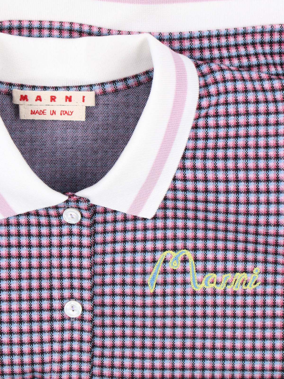 Logo Polo Shirt – Purple