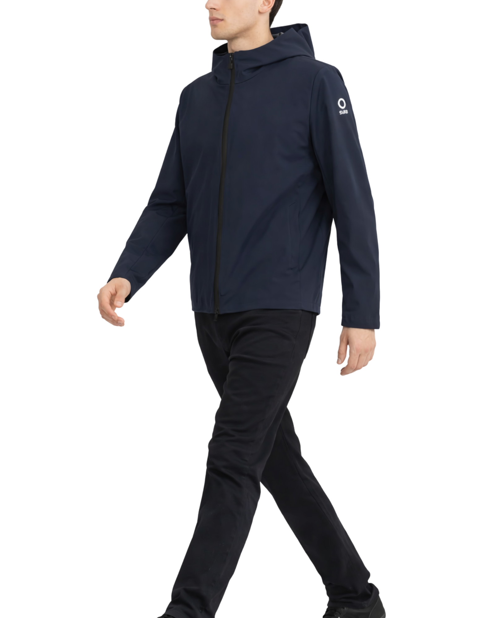 Dark Blue Uns Tek Men’s Windbreaker Jacket