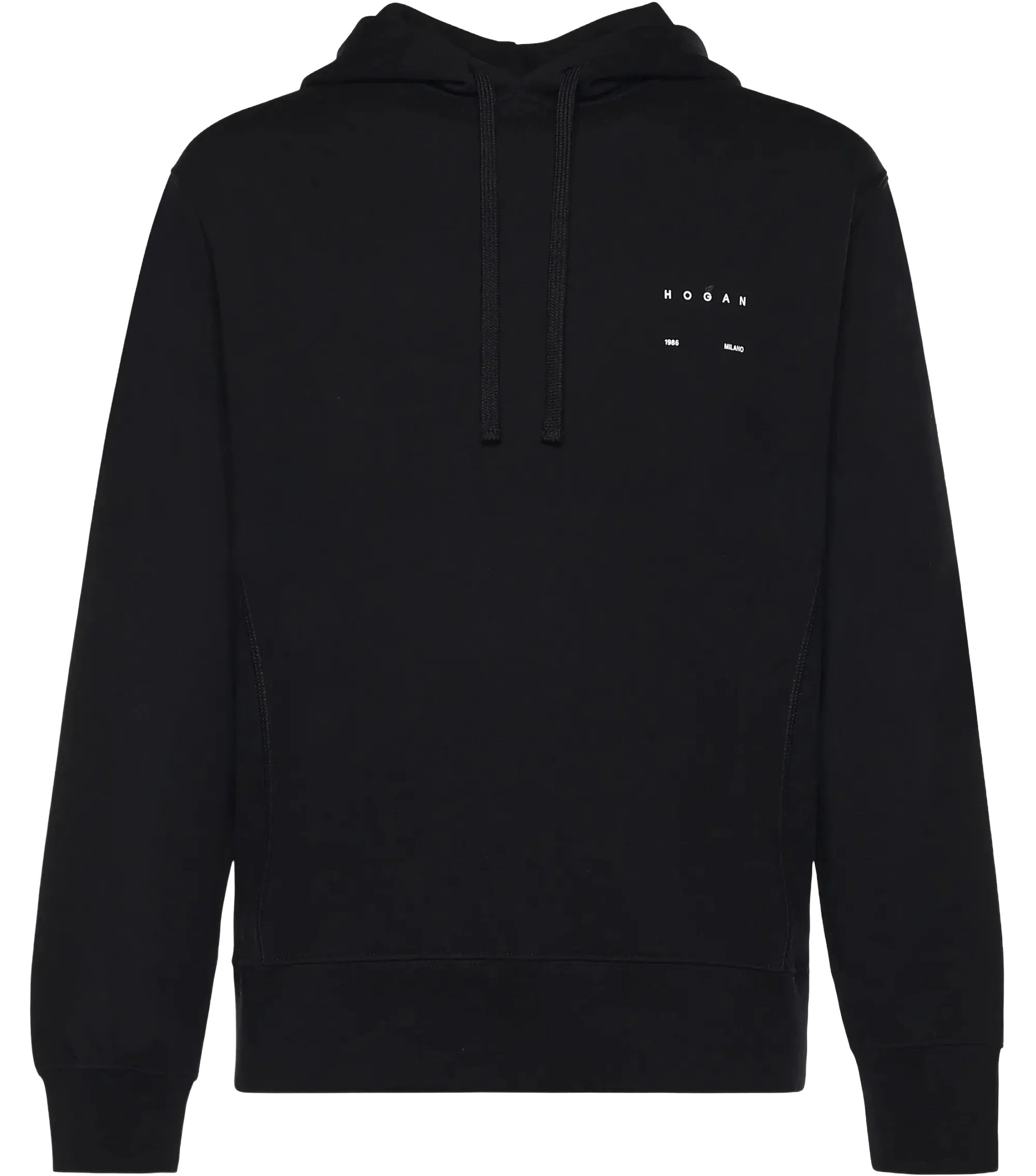 Minimalist Black Hoodie Sweatshirt