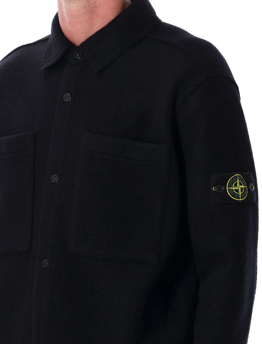 Felted Wool Overshirt