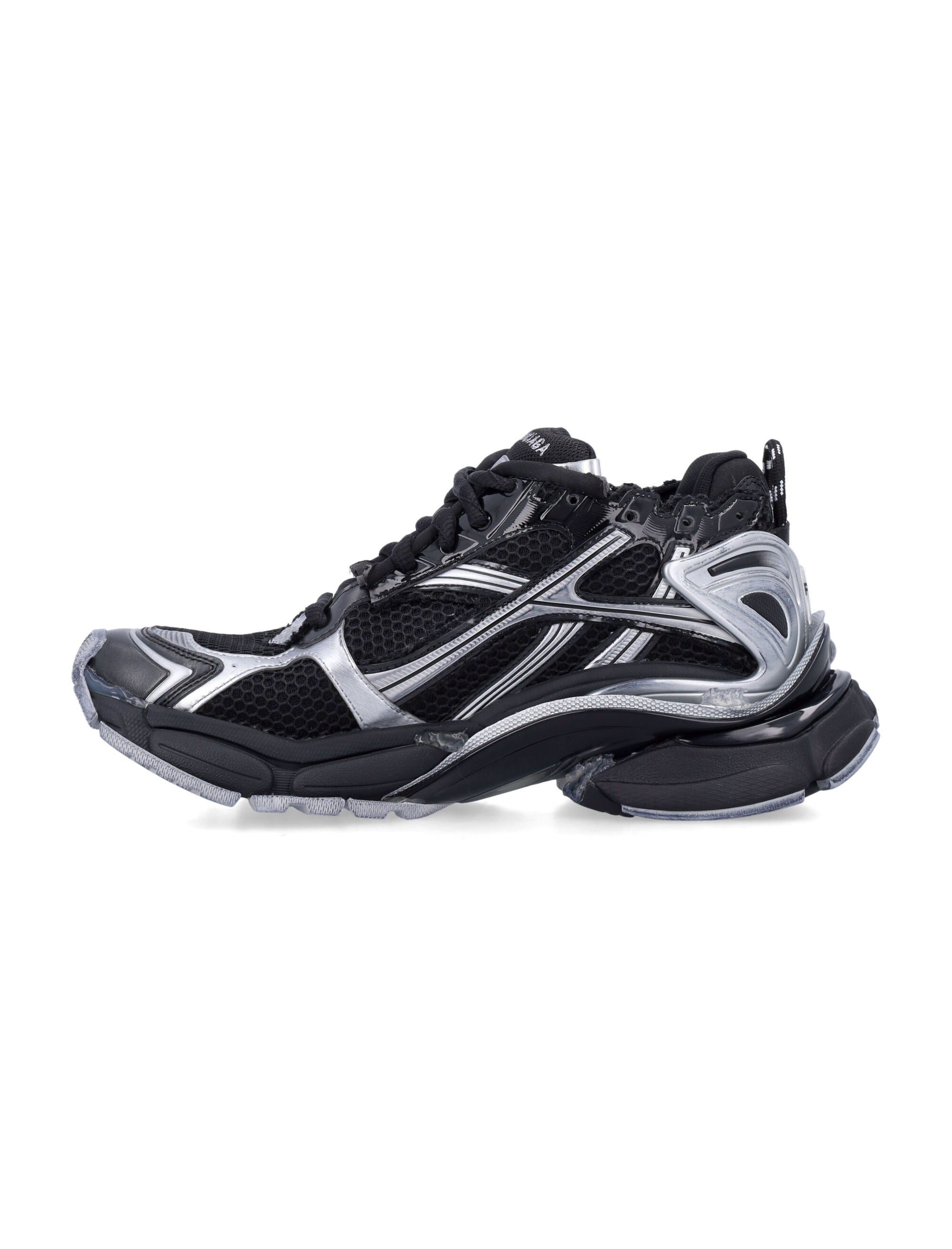 Dynamic Runner Sneaker With Layered Overlays