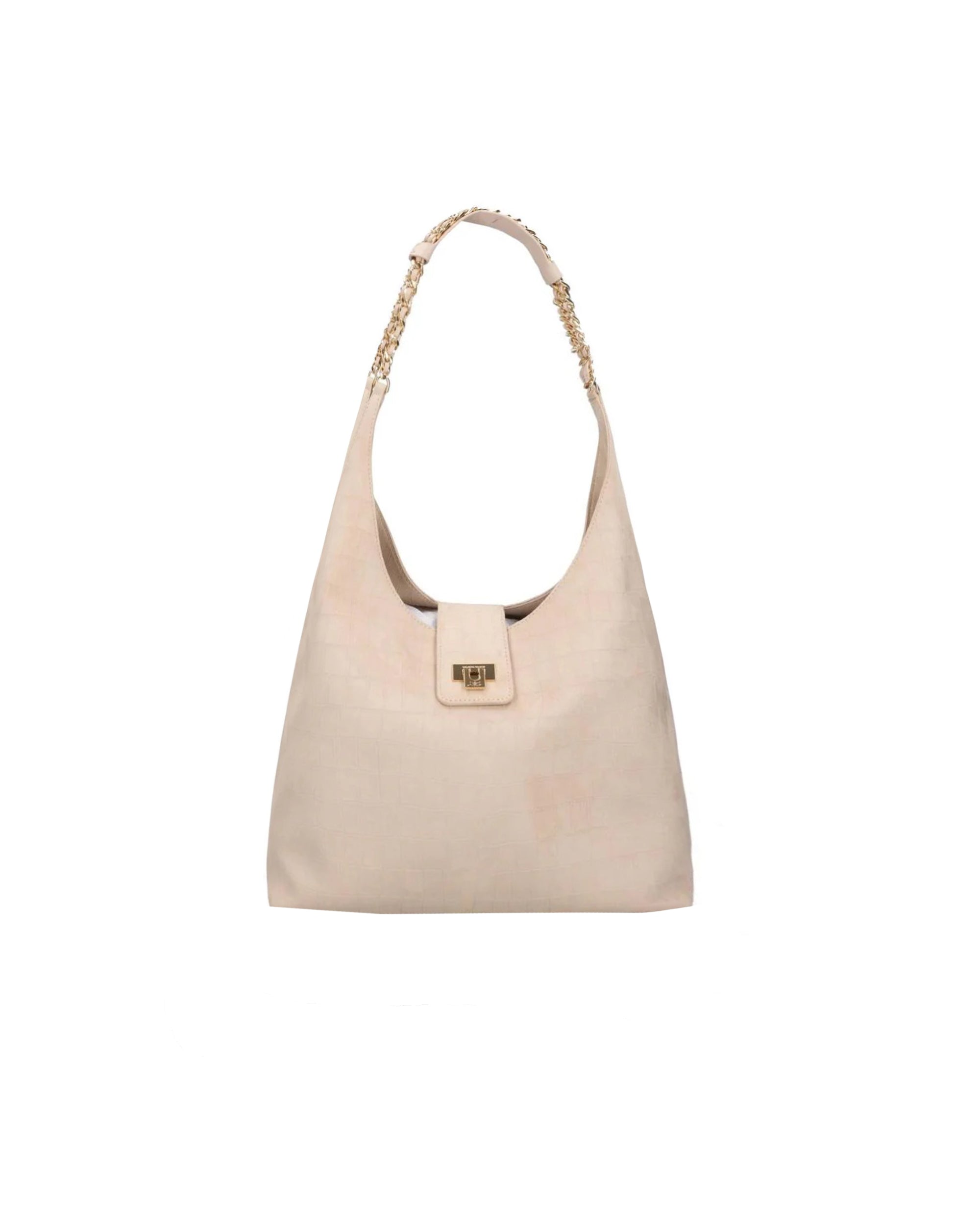 Vanilla Hobe Suede Bag