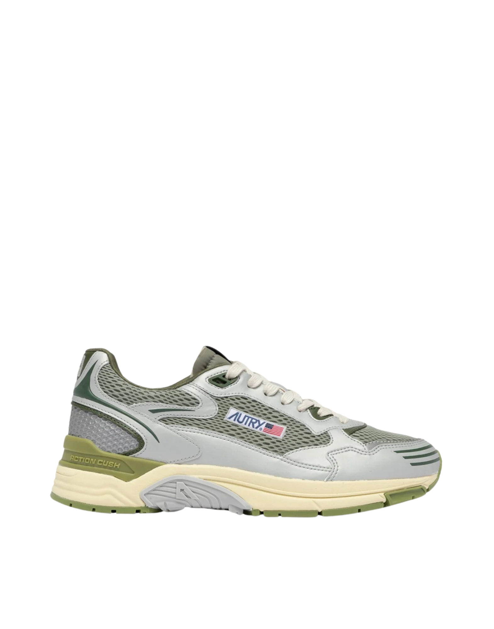 Hyperway Men’s Silver/Sea Grass Sneakers