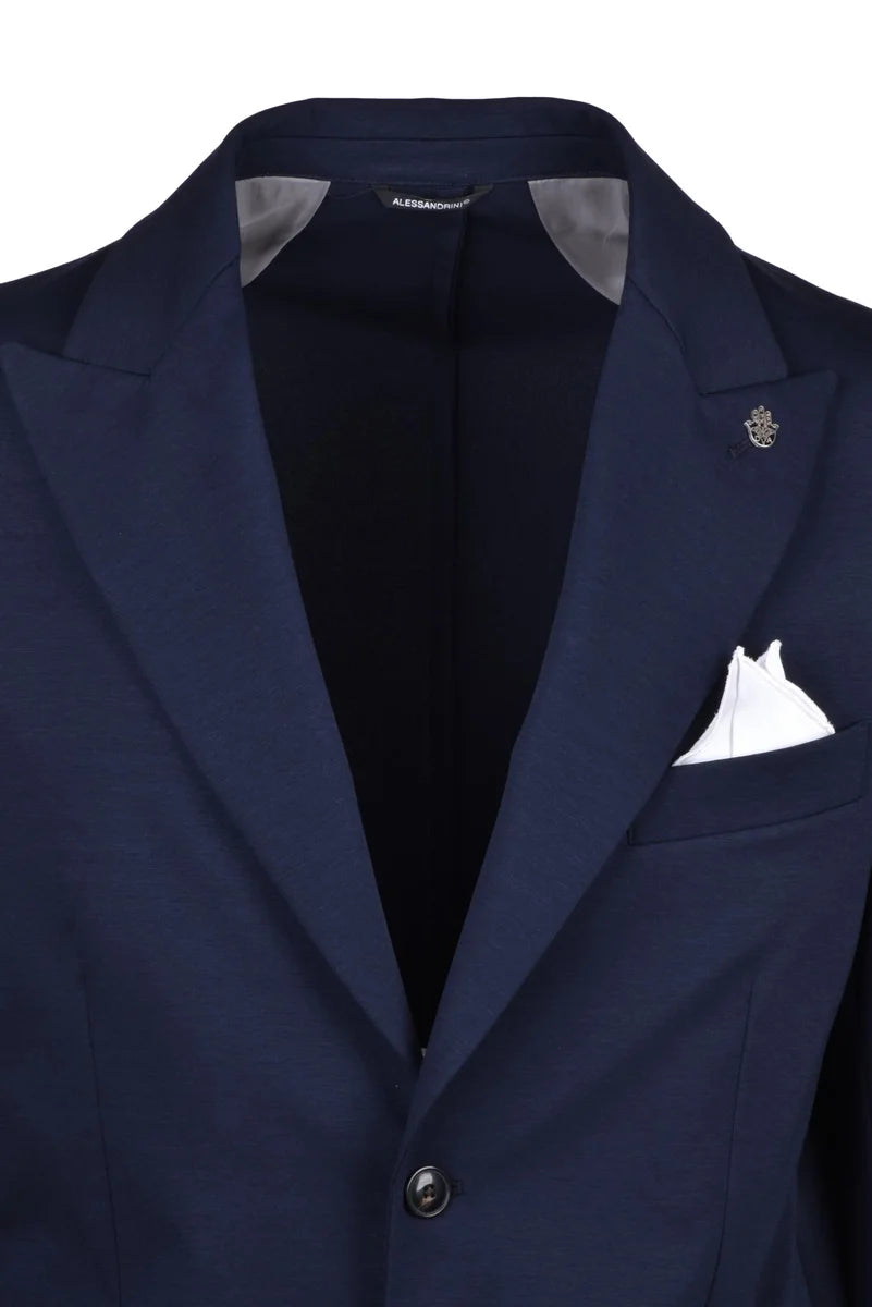 Rounded Jacket - Blue