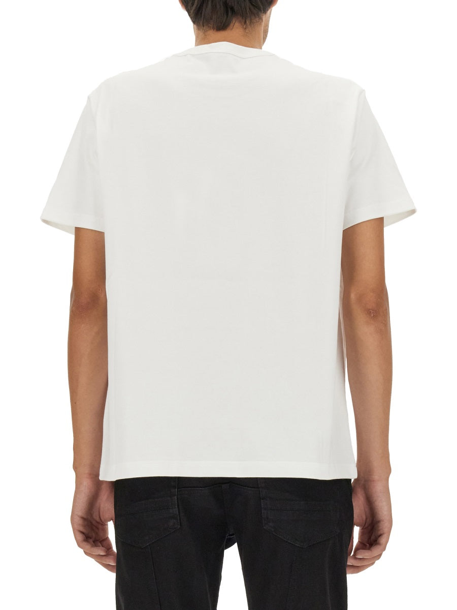 Skull Logo Cotton T-Shirt