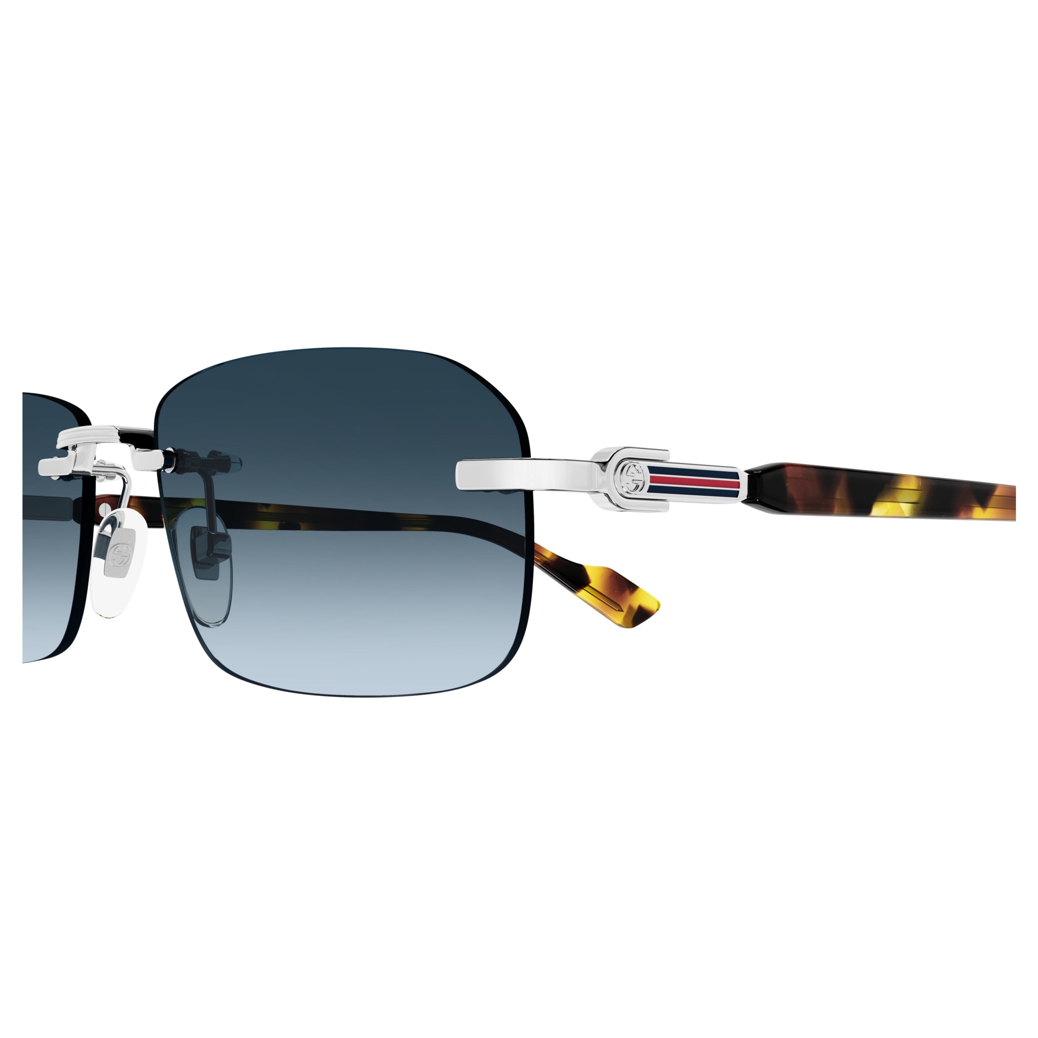 Gg1221s Rimless Rectangular Sunglasses