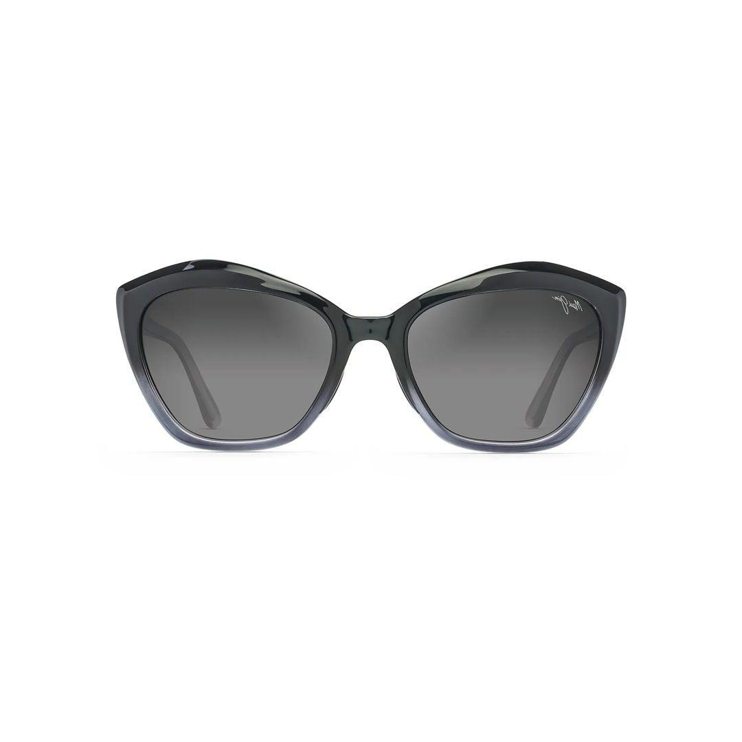 Lotus Bold Oversized Cat-Eye Sunglasses with Gradient Lenses