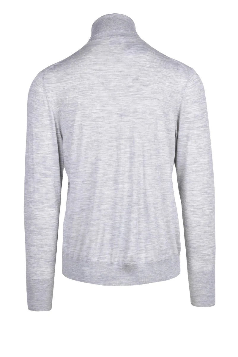 Wool Turtleneck - Grey