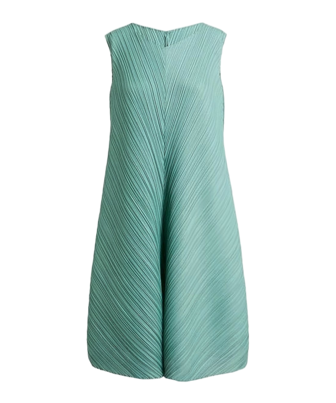 Chevron Pleated Sleeveless Top