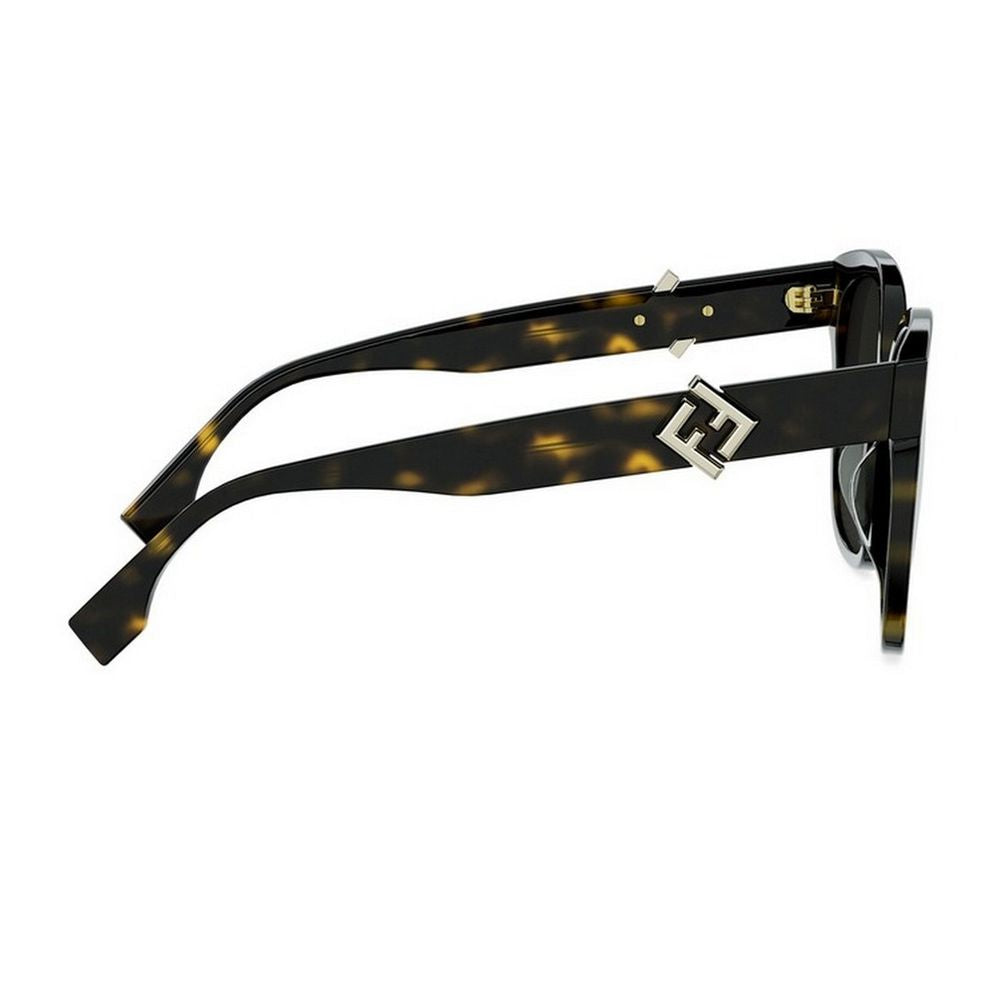 Ff Diamonds Oversized Square Acetate Sunglasses