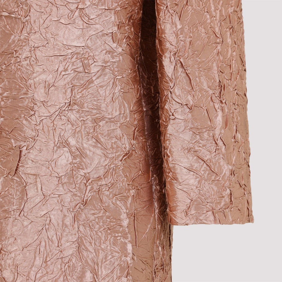 Crinkled Textured Coat