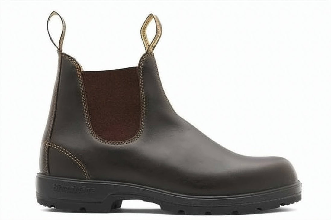 Smooth Leather Ankle Boots