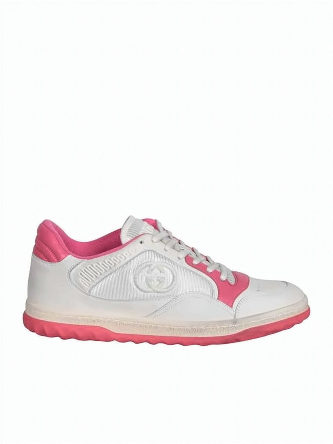 Low-Top Sneakers with Textured Side Panels