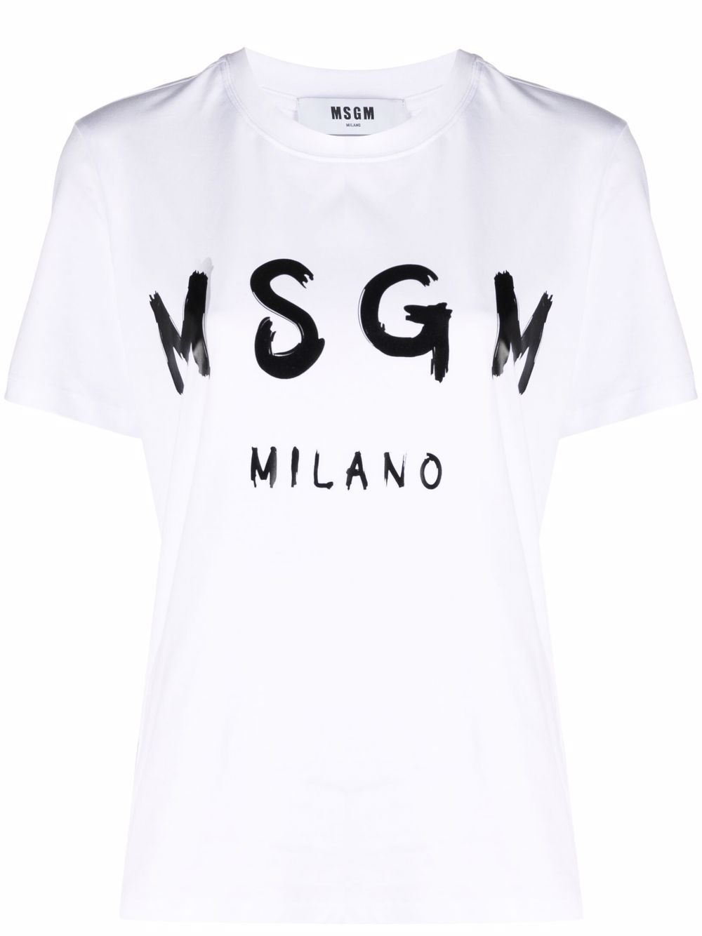 Graffiti logo-print T-shirt