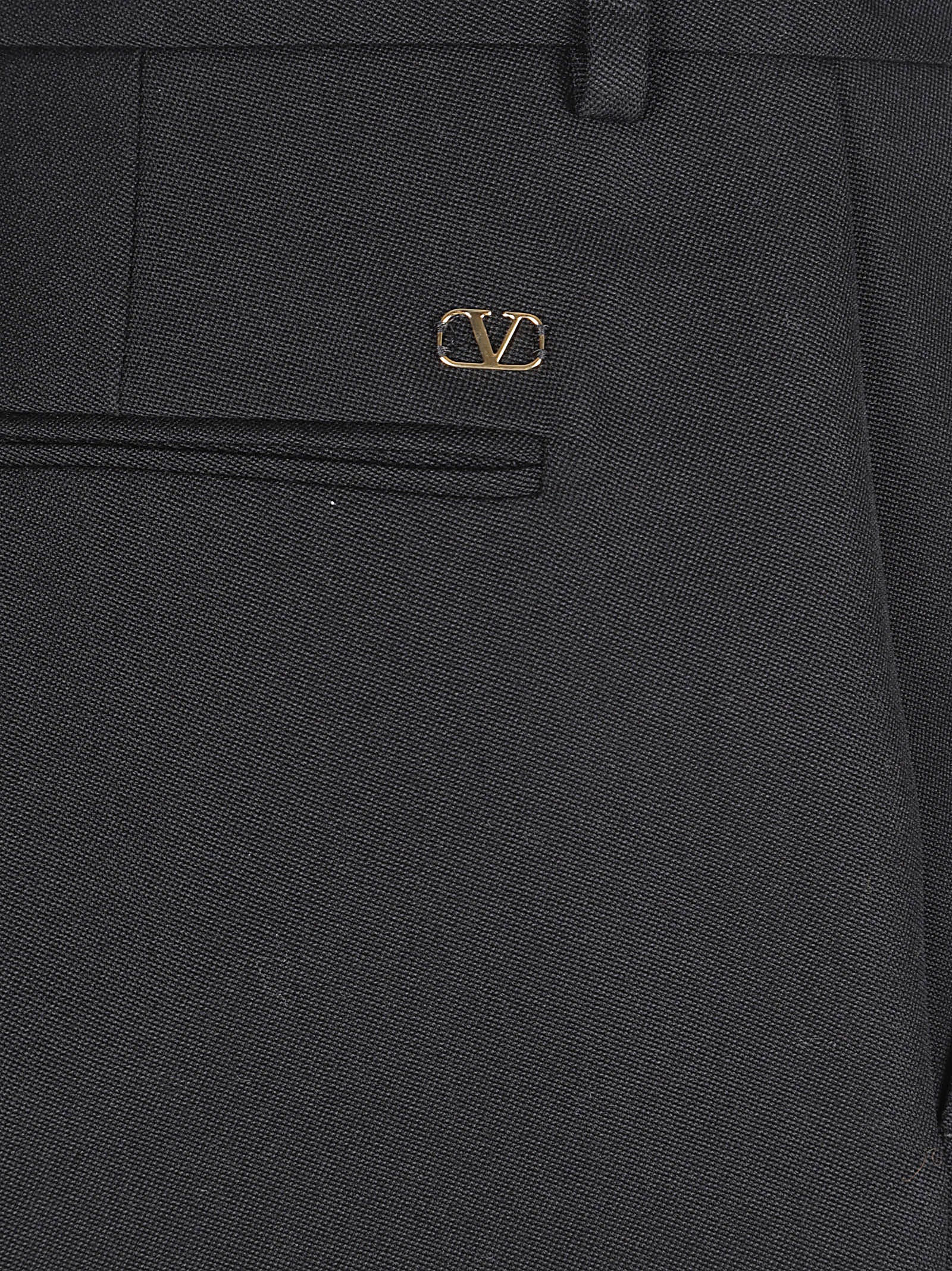 Tailored Virgin Wool Trousers