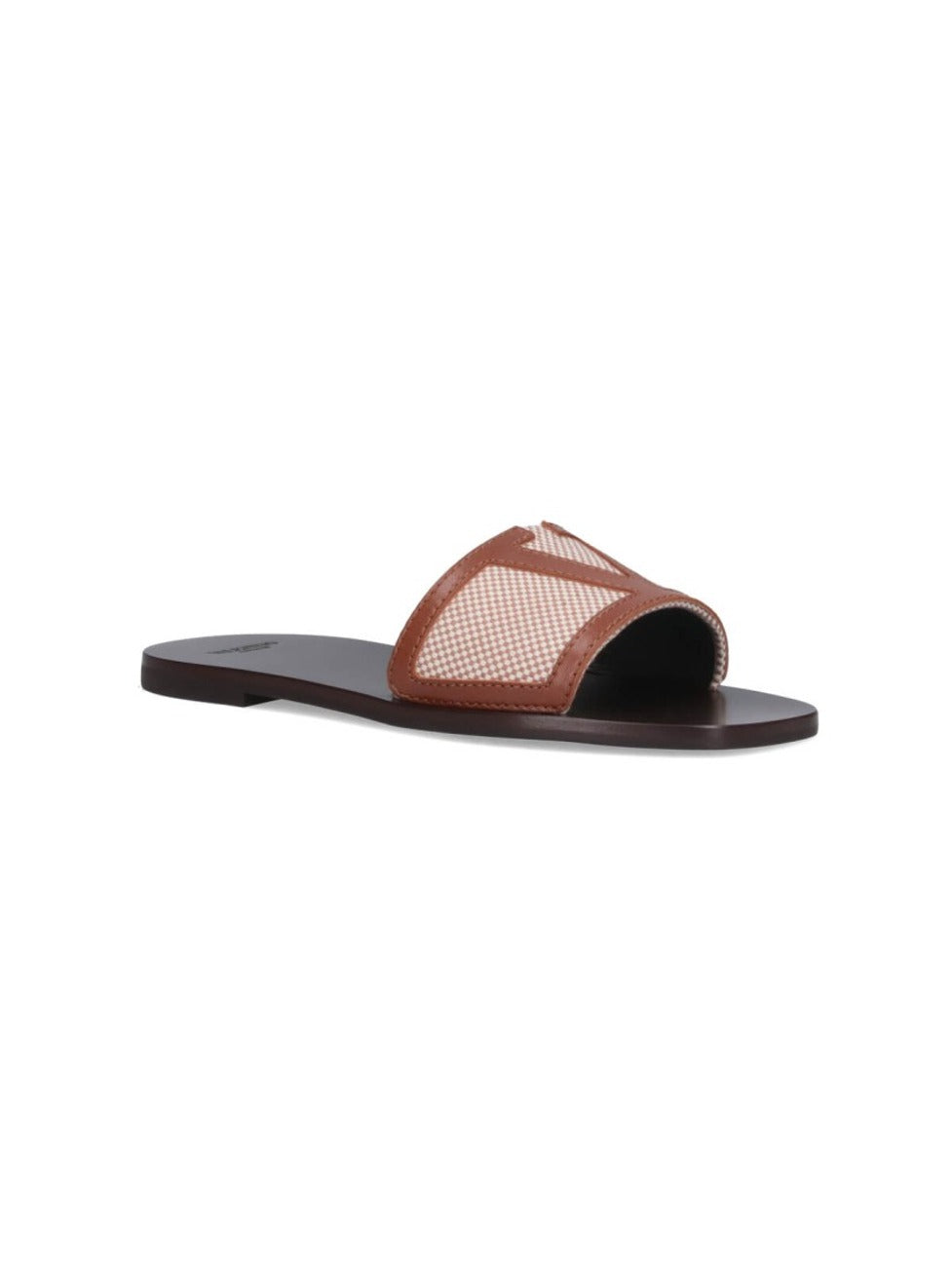 Superstar' Slide Sandals – Black/Beige