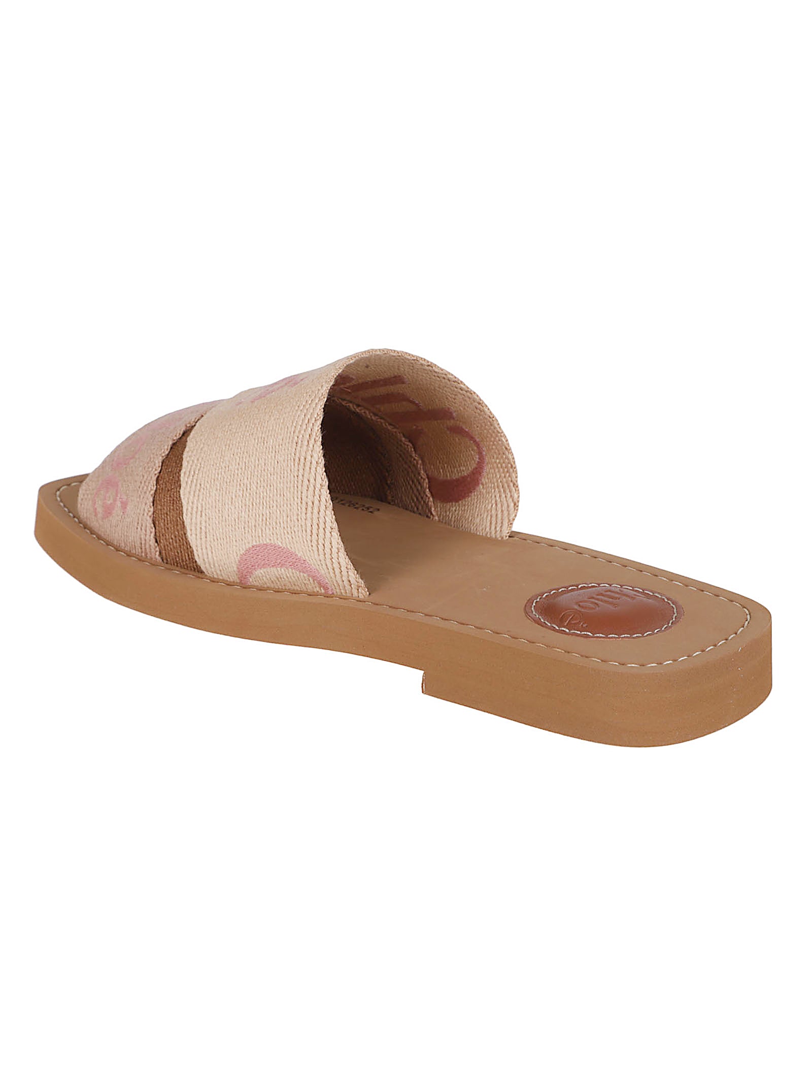 Flat Clogs with Eco-Friendly Linen Ribbons