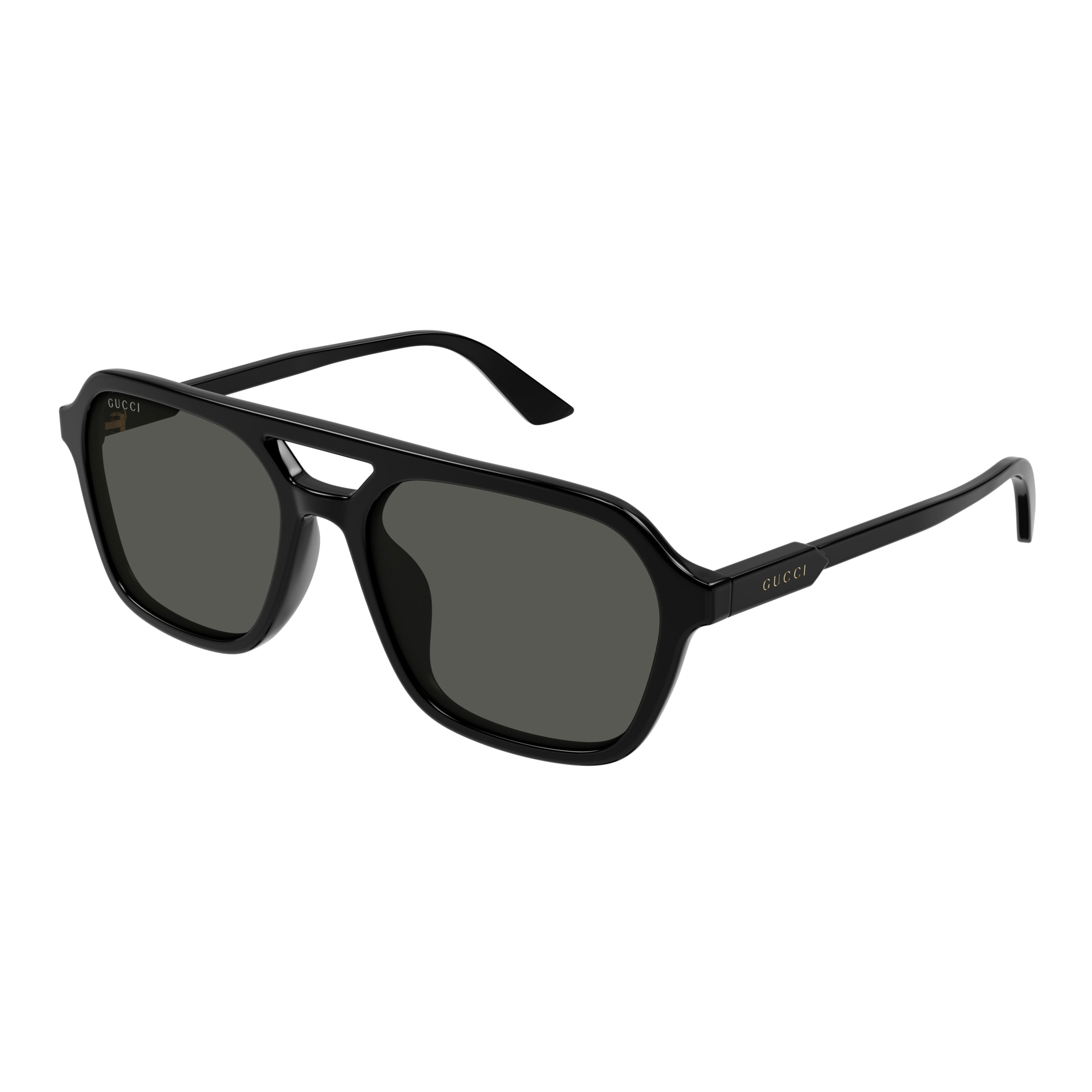 Gg1823sa Rectangular Black Sunglasses