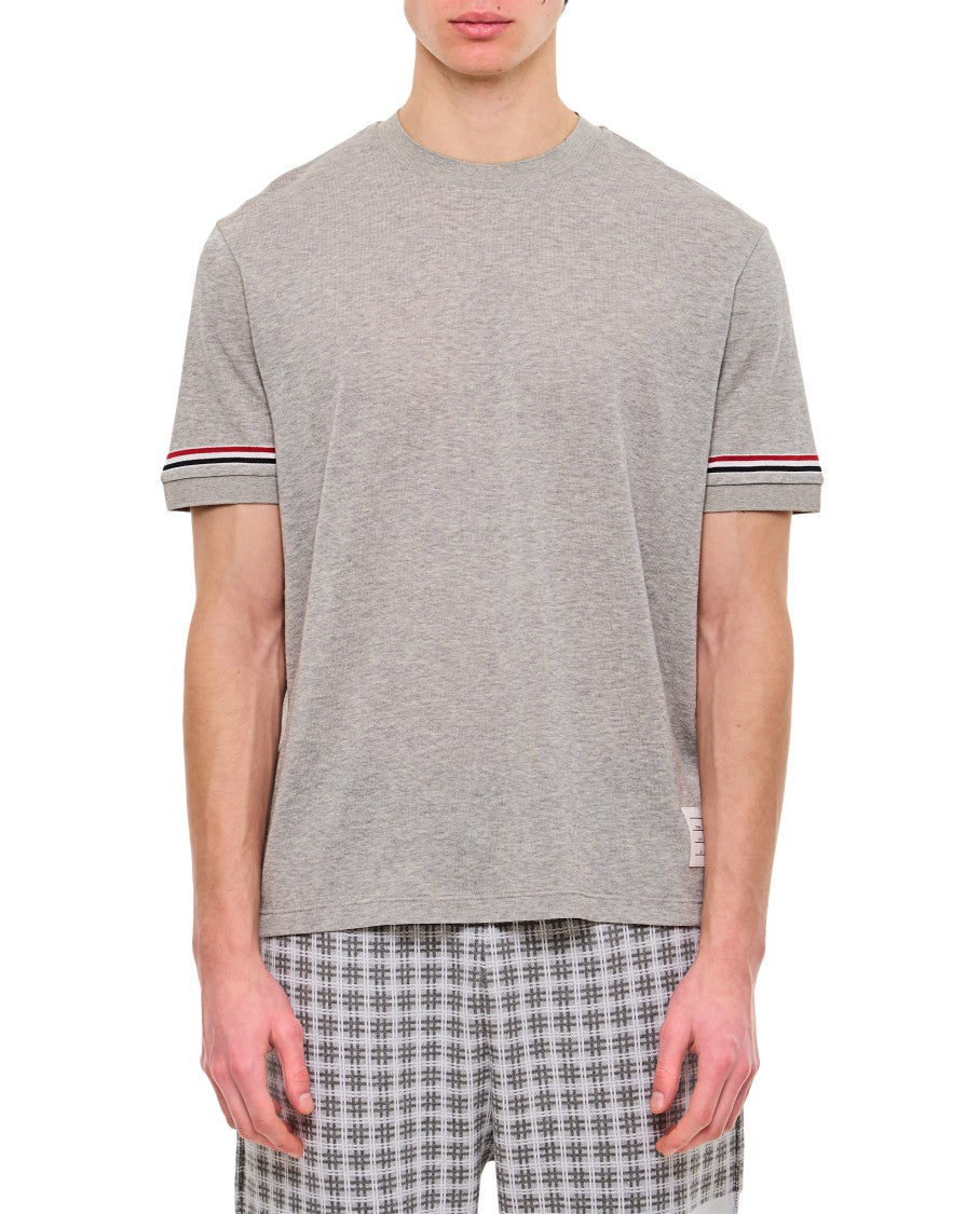Ribbed Cuff T-Shirt