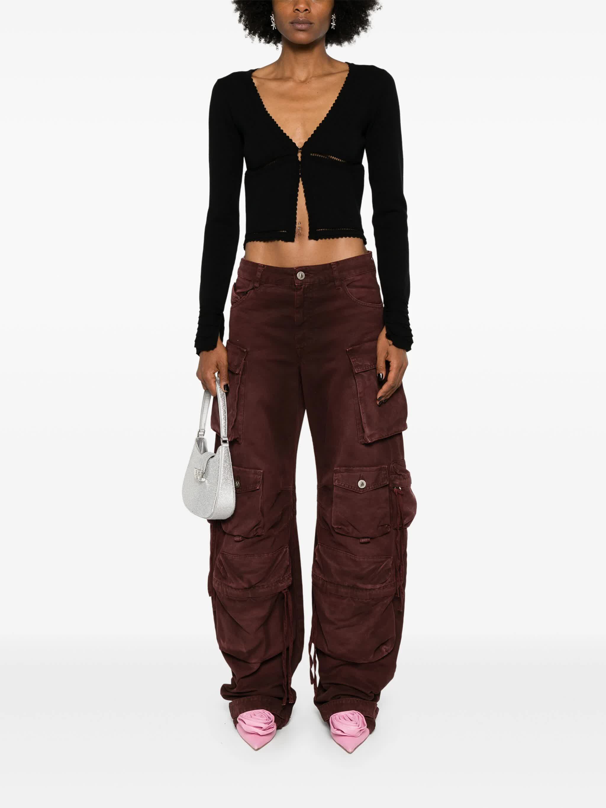 Fitted Cropped Scalloped Edge Cardigan