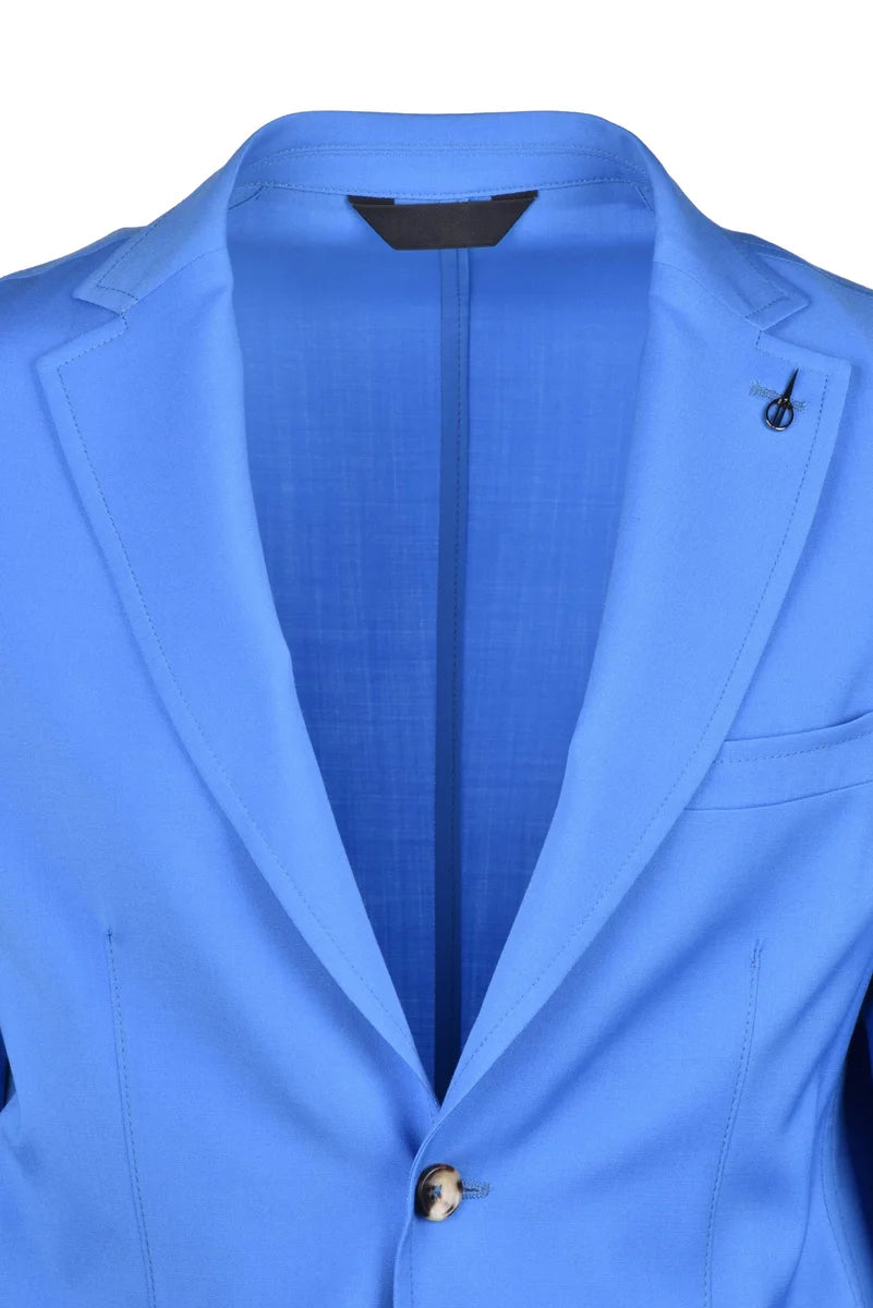 Rounded Jacket - Light Blue