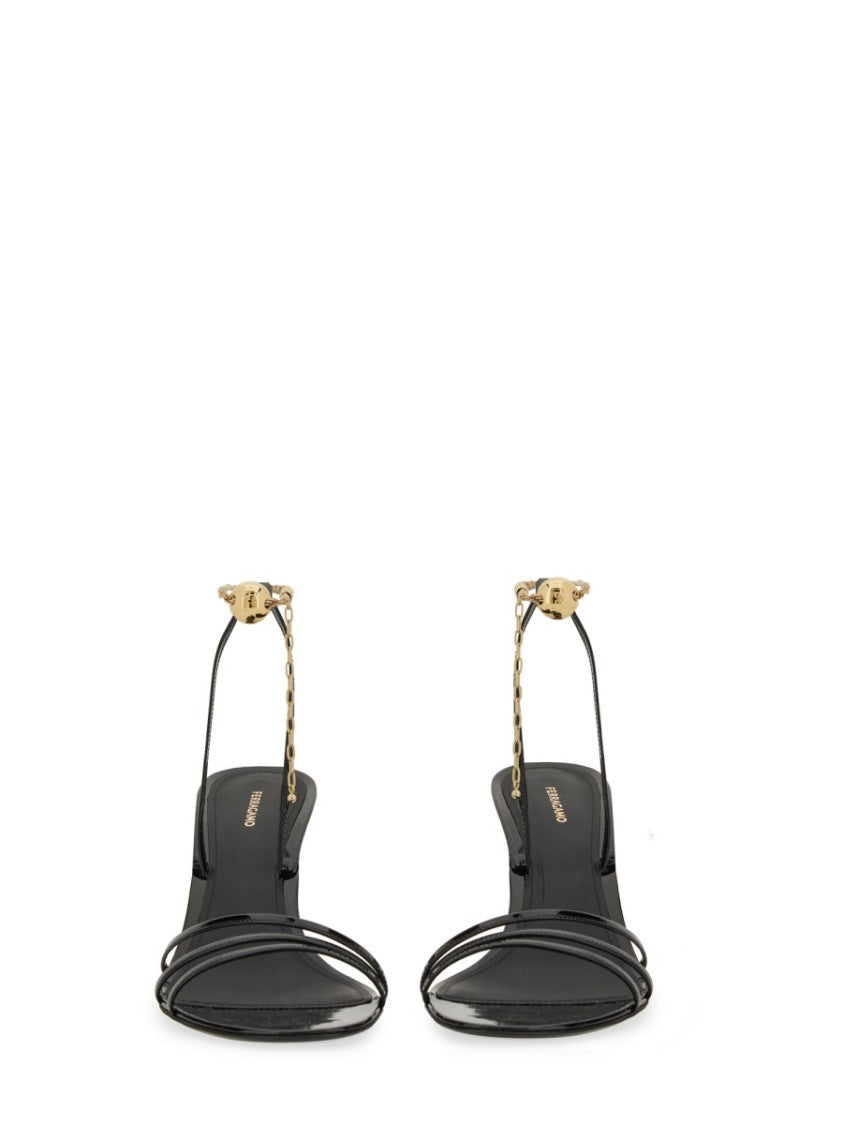 Patent Calf Sandals