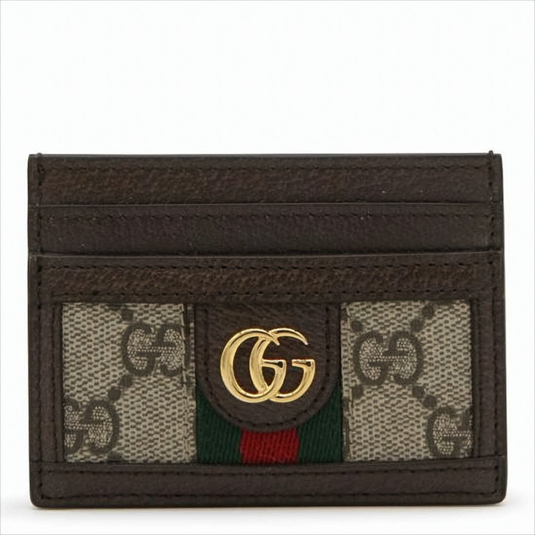 Compact Monogram Card Wallet