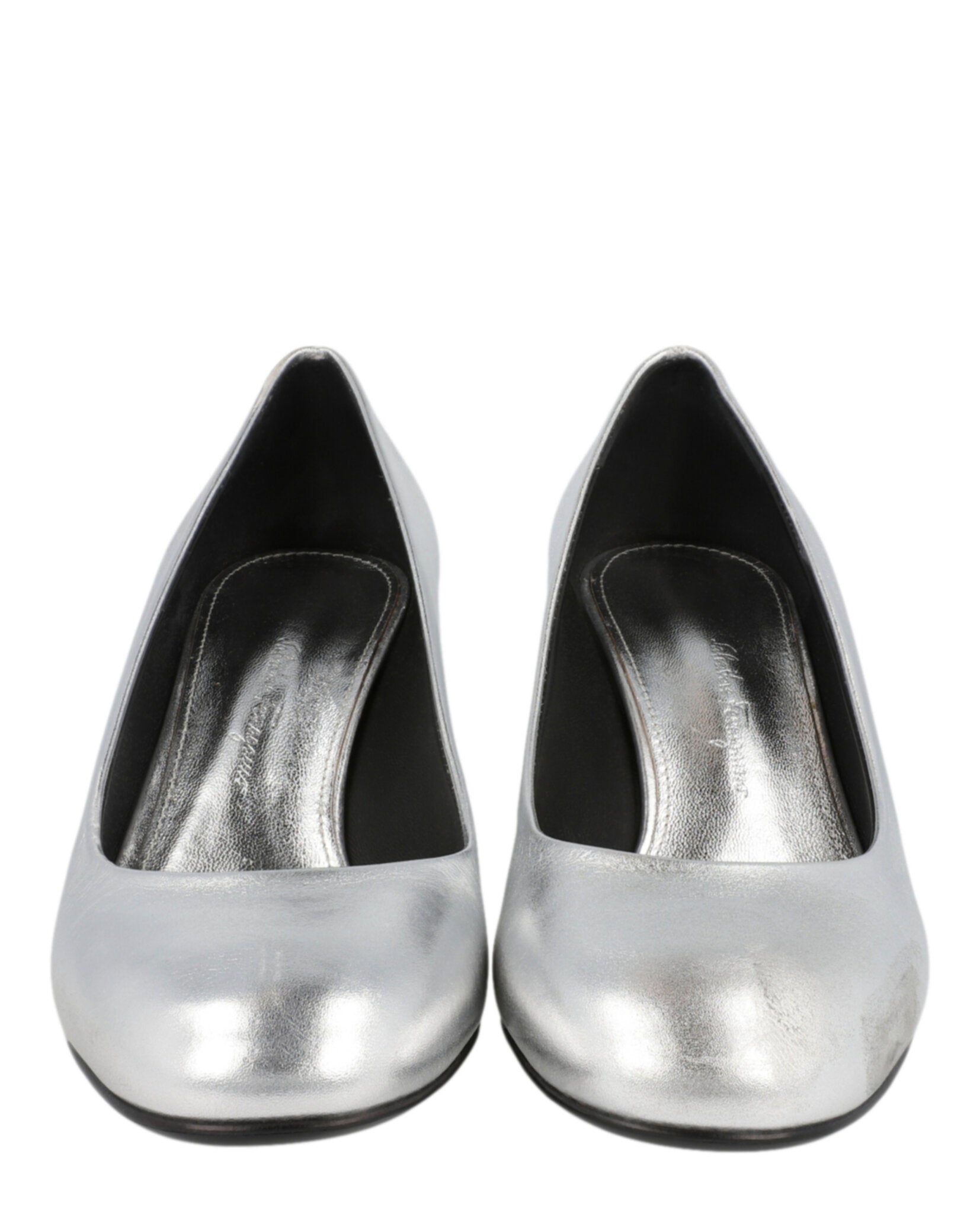 Farrah Metallic Leather Pumps