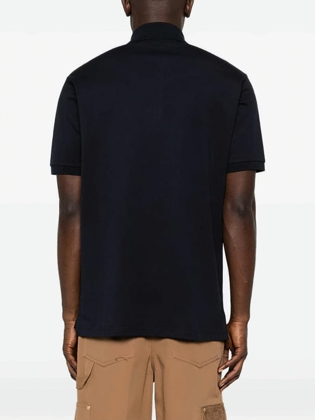 Short-Sleeved Polo Shirt With Classic Collar
