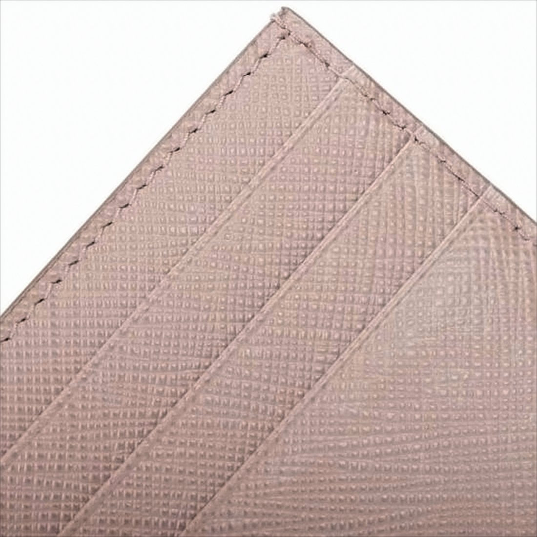 Textured Calf Leather Cardholder with Gold-tone Logo