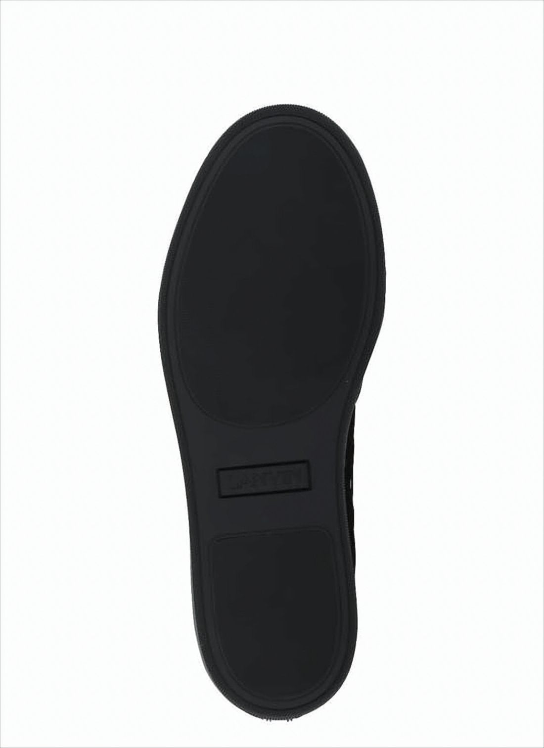 Lace-Up Black Sneakers with Patent Leather Accents