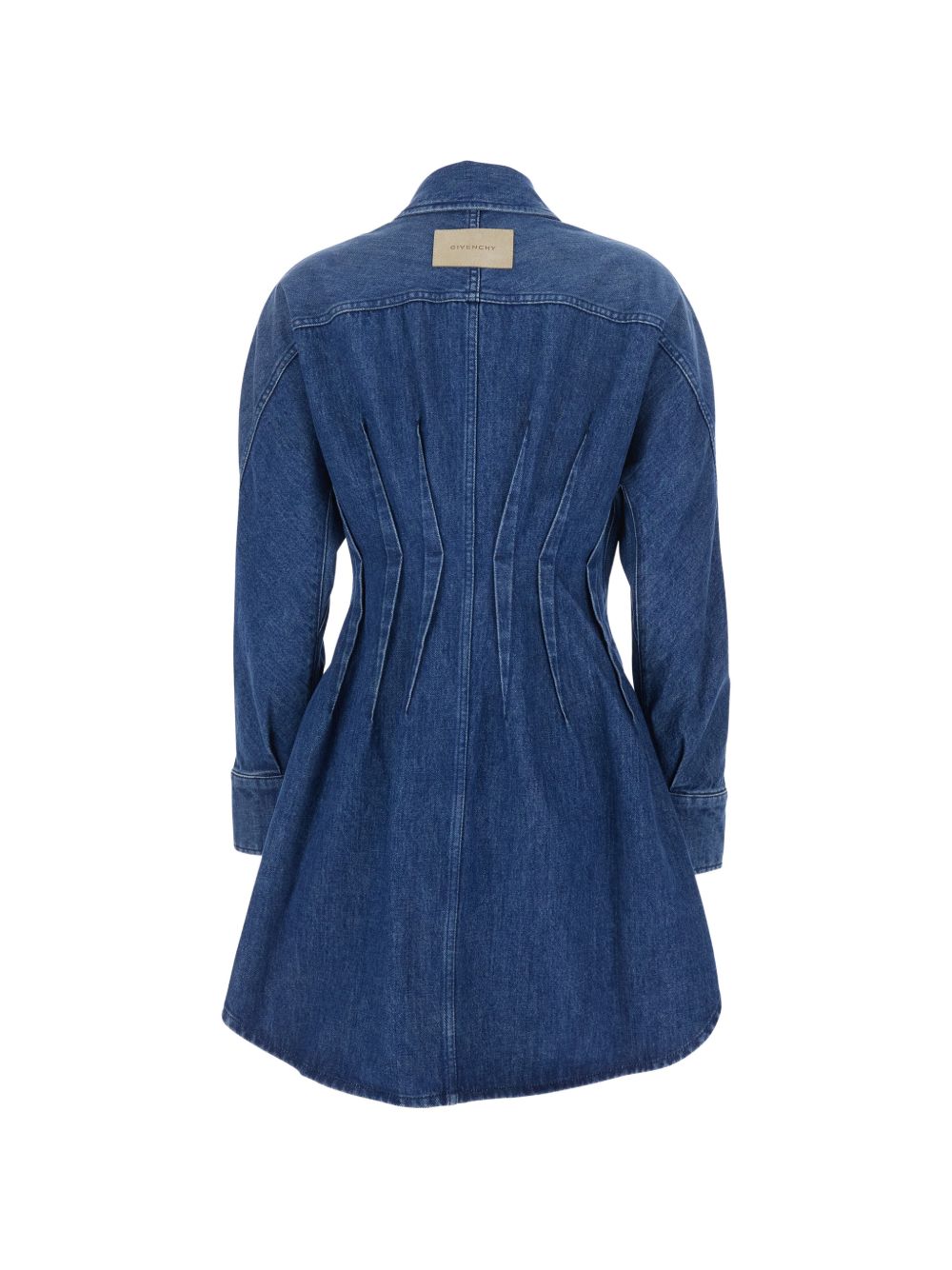 Structured Denim Dress