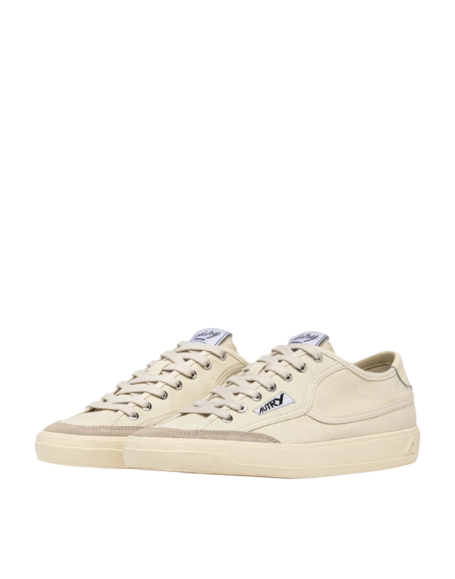 Windscape Low Women’s Cream Canvas Sneakers