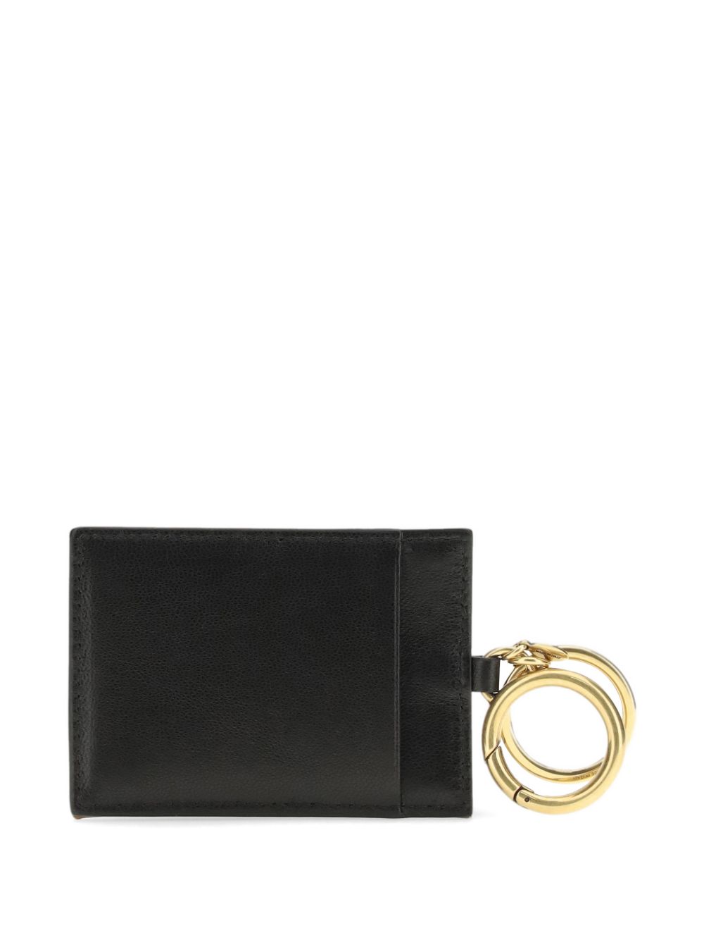 Two-Tone Rectangular Keychain