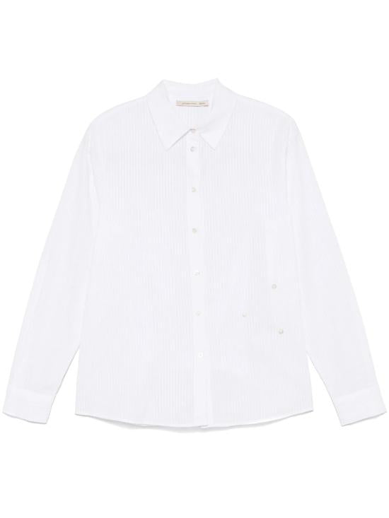 Long-Sleeve Shirt with Textured Pattern