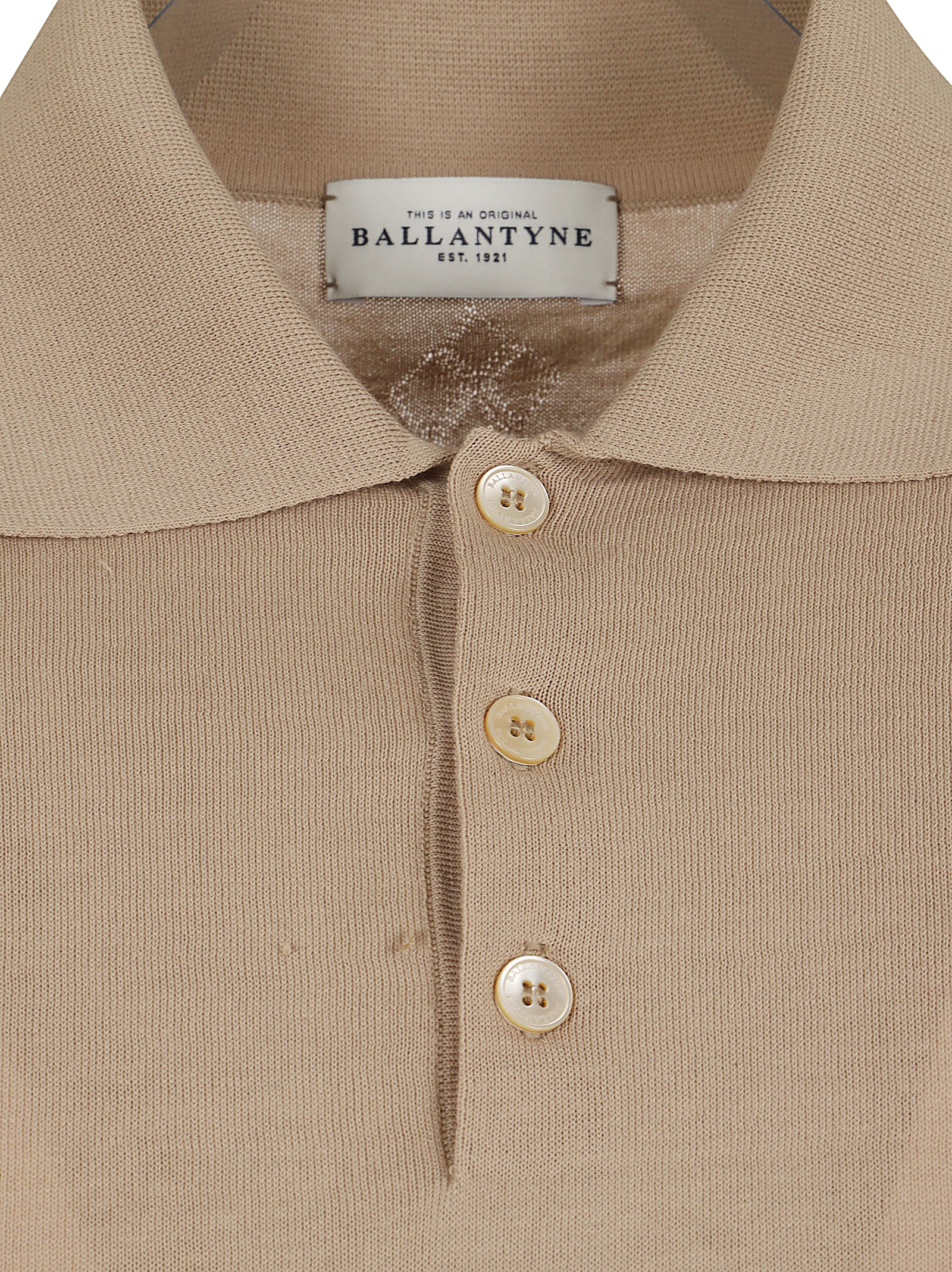 Short-Sleeved Silk Polo Shirt