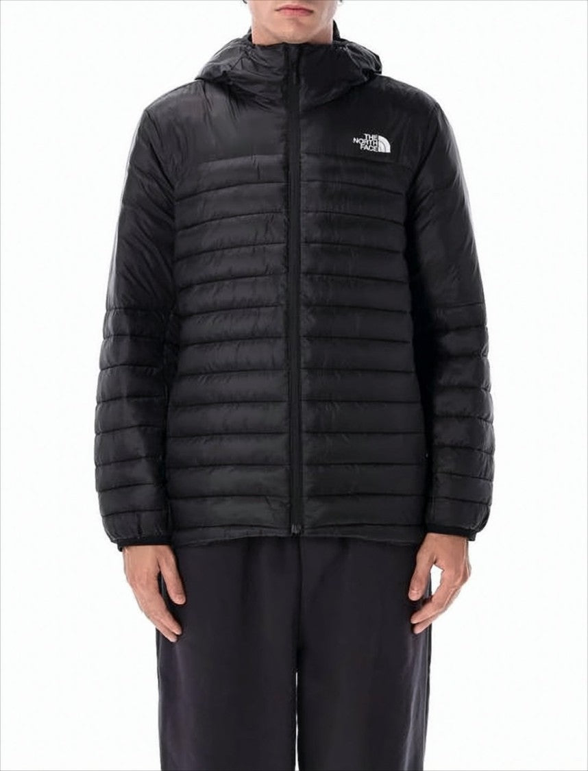 Quilted Hooded Casual Jacket with Finish