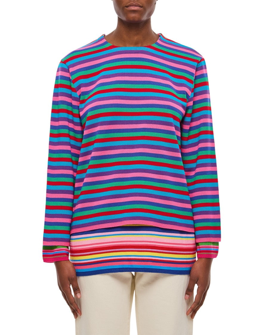 Multicolored Striped Sweater