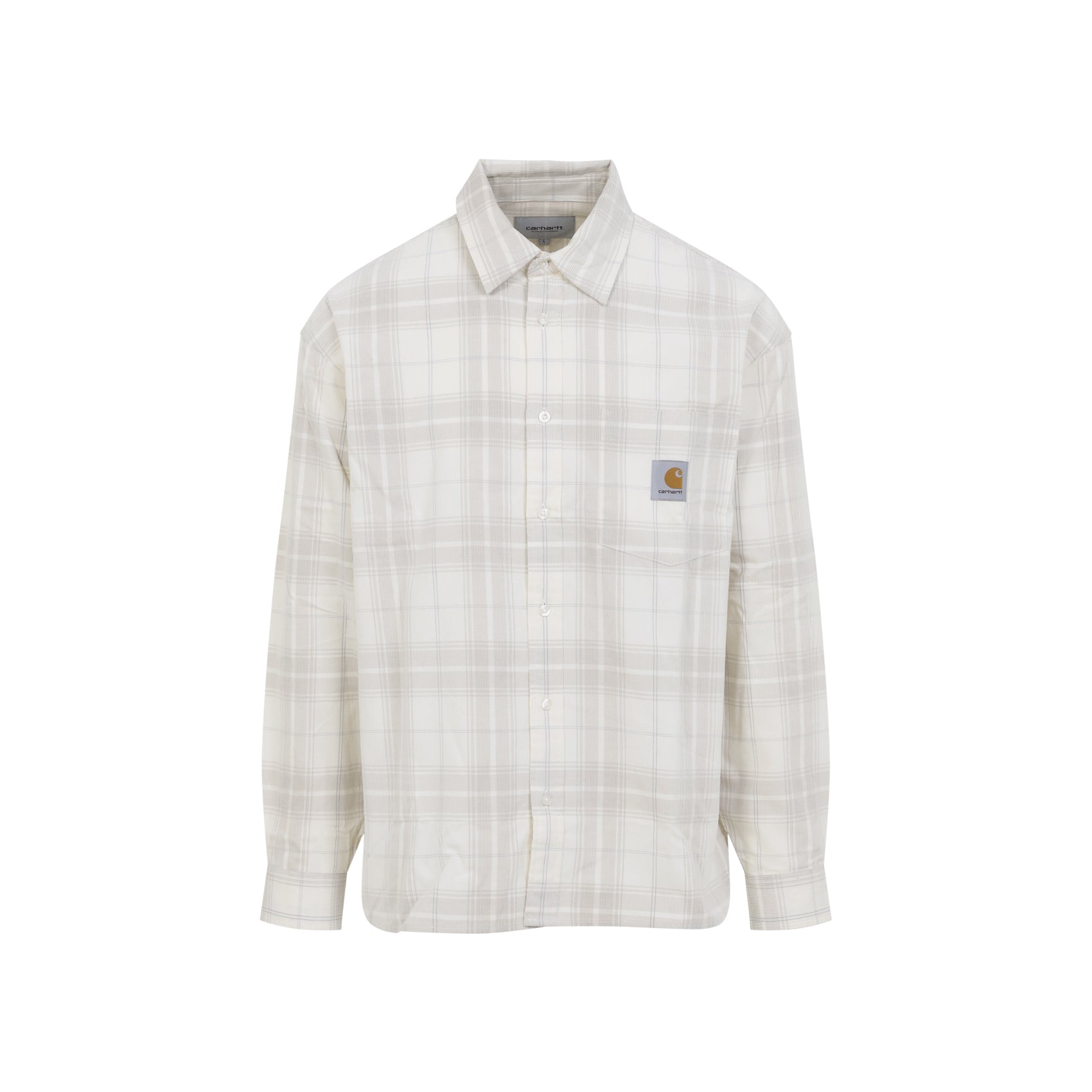 Multi-Coloured Plaid Casual Shirt With Classic Collar