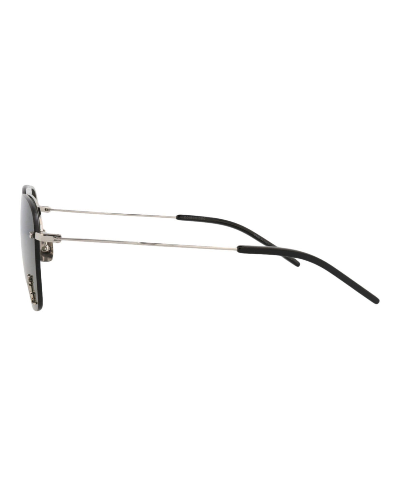 Aviator-Frame Metal Sunglasses