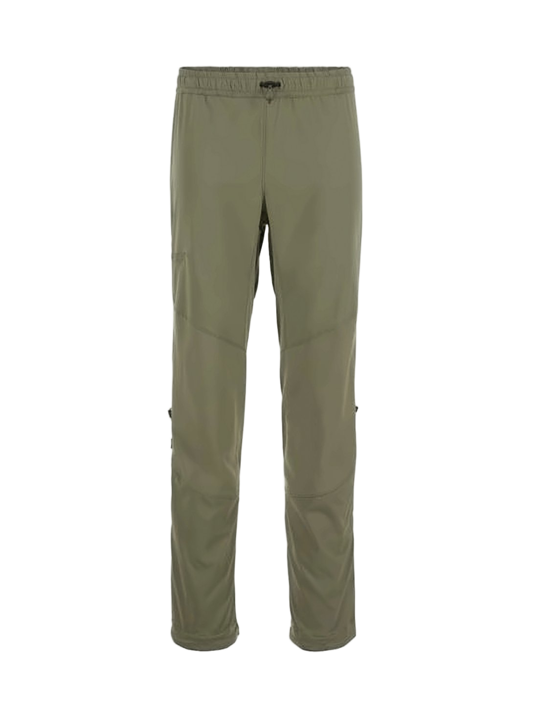 Utilitarian Straight Pants with Articulated Knees