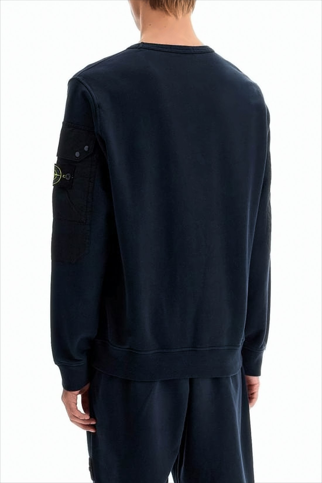Black Sweatshirt With Unique Patch