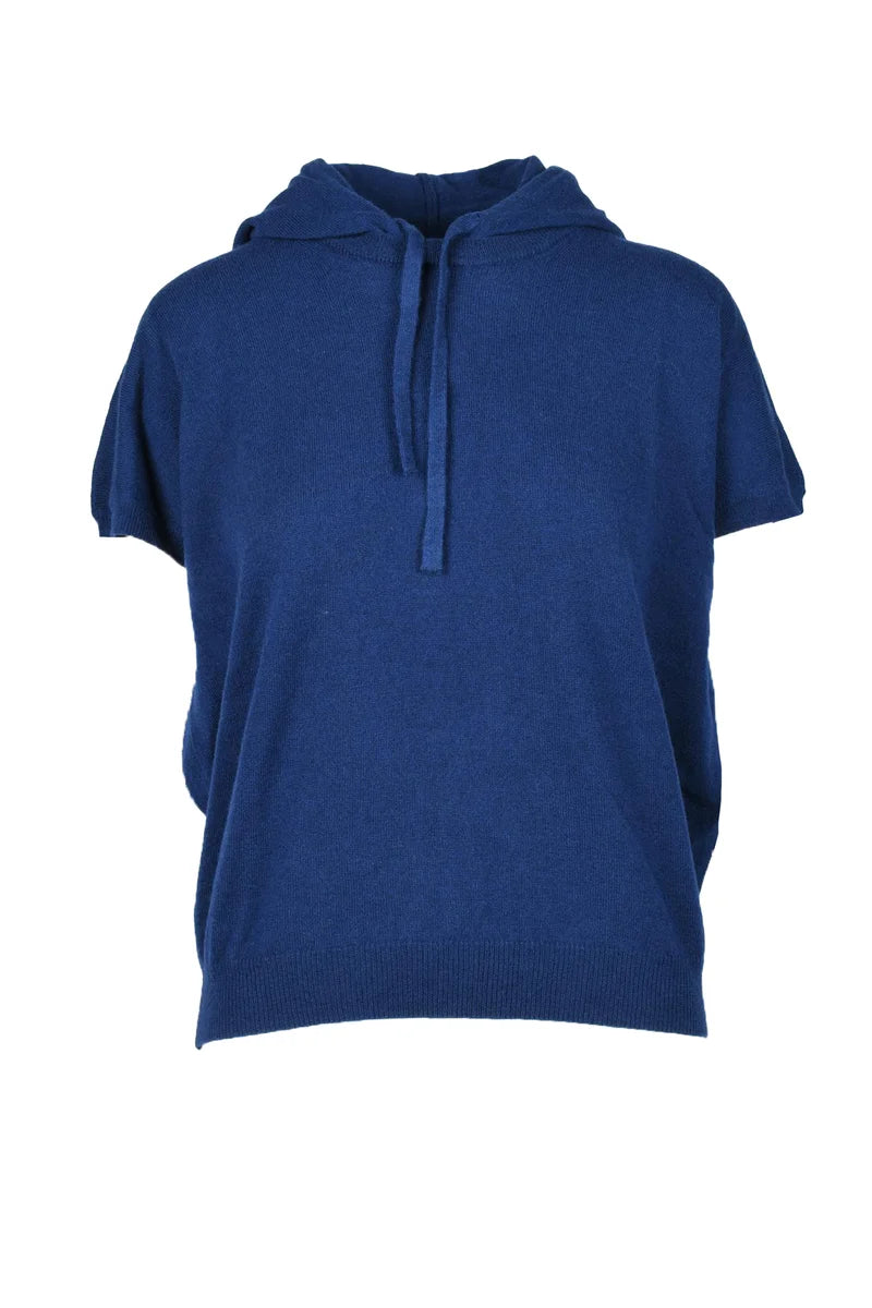 Blue Mohair and Cashmere Sweater